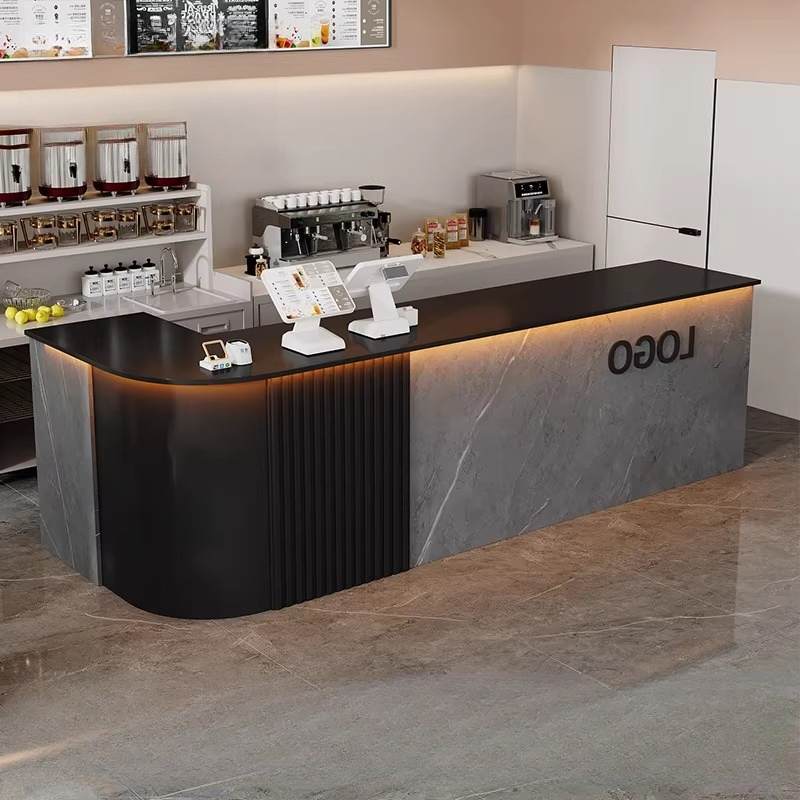 Home Office Tienda - 뷰티 펑키 리셉션 데스크 패션 인테리어
