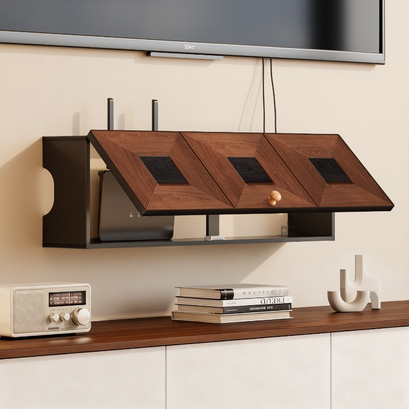 Cable Management Box - 벽걸이형 WiFi 라우터 정리함, 모뎀용 다목적
