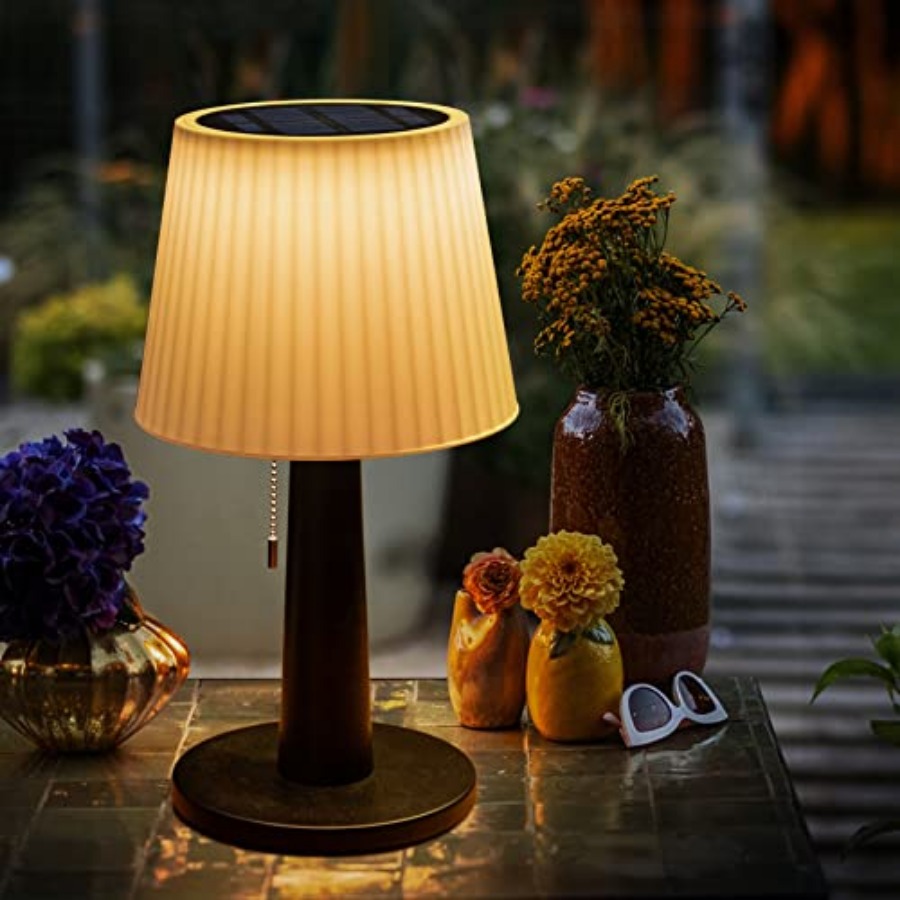 Desk Lamp Led - 태양광 테이블 램프 실내외겸용 - 어머니