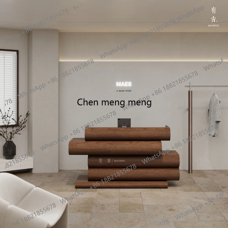 디자인 서비스 리셉션 데스크 우아한 카운터 디스플레이  - Home Office Tienda 리뷰 및 가격