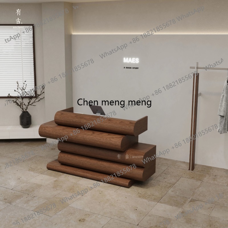 디자인 서비스 리셉션 데스크 우아한 카운터 디스플레이  - Home Office Tienda 리뷰 및 가격