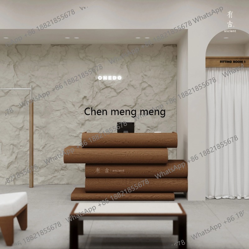 디자인 서비스 리셉션 데스크 우아한 카운터 디스플레이  - Home Office Tienda 리뷰 및 가격