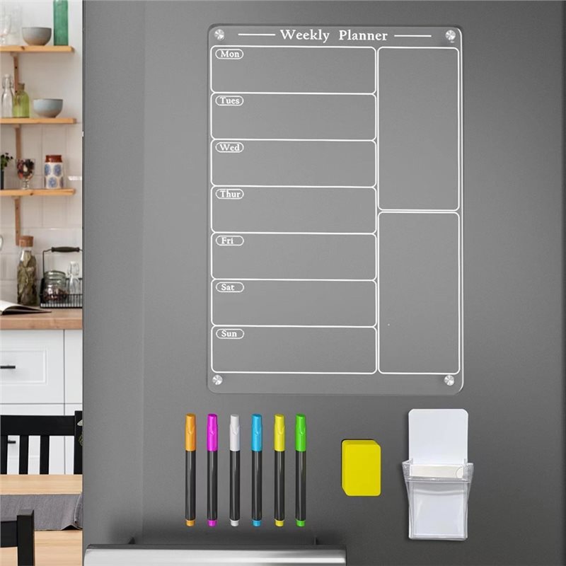 CHCH 아크릴 드라이 이레이즈 메뉴 보드 펜이 포함된 - Magnetic Calendar Board 리뷰 및 가격