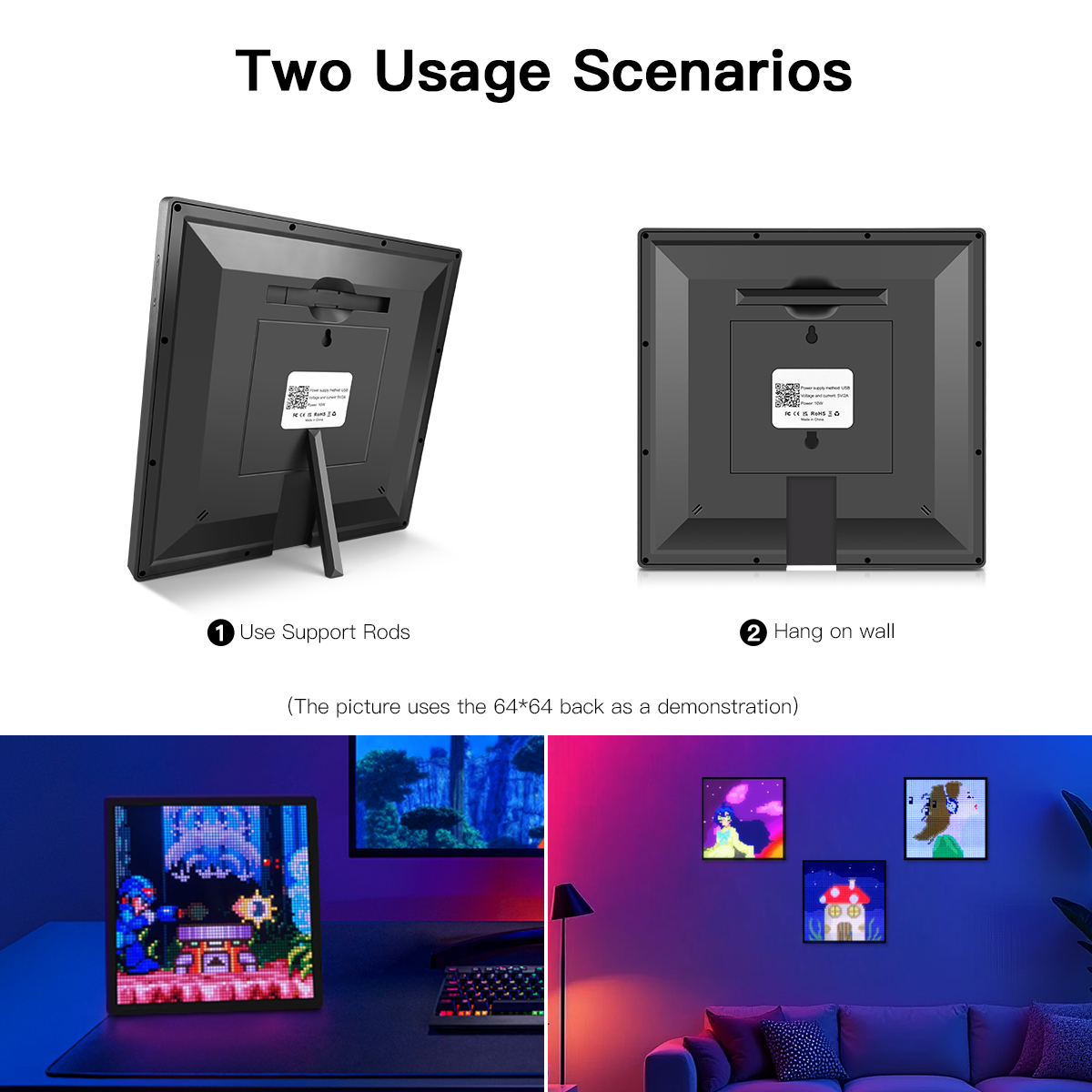 USB 전원 블루투스 제어 LED 패널 조명 텍스트 패 - Desk Lamp Led 리뷰 및 가격
