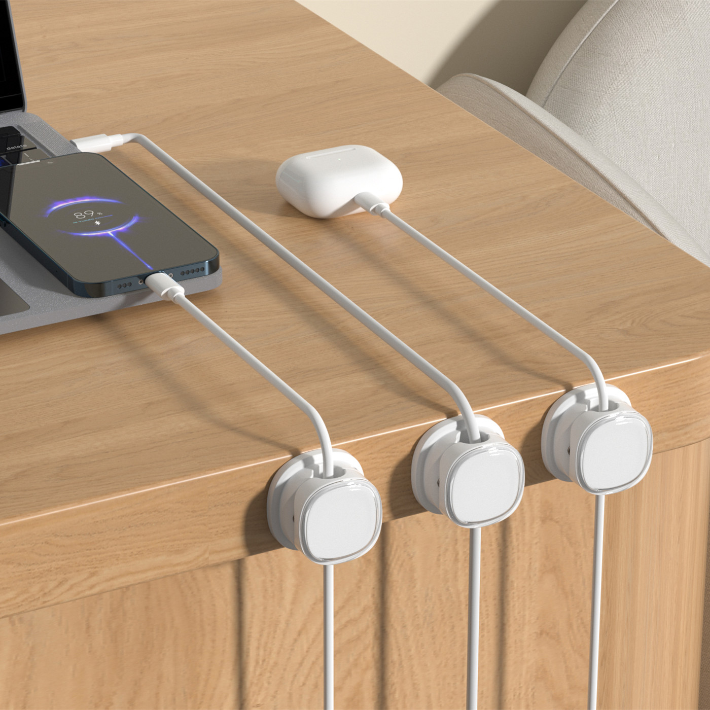 3/6/8/12PCS 마그네틱 케이블 클립, 조정 가능 - Cable Management Box 리뷰 및 가격