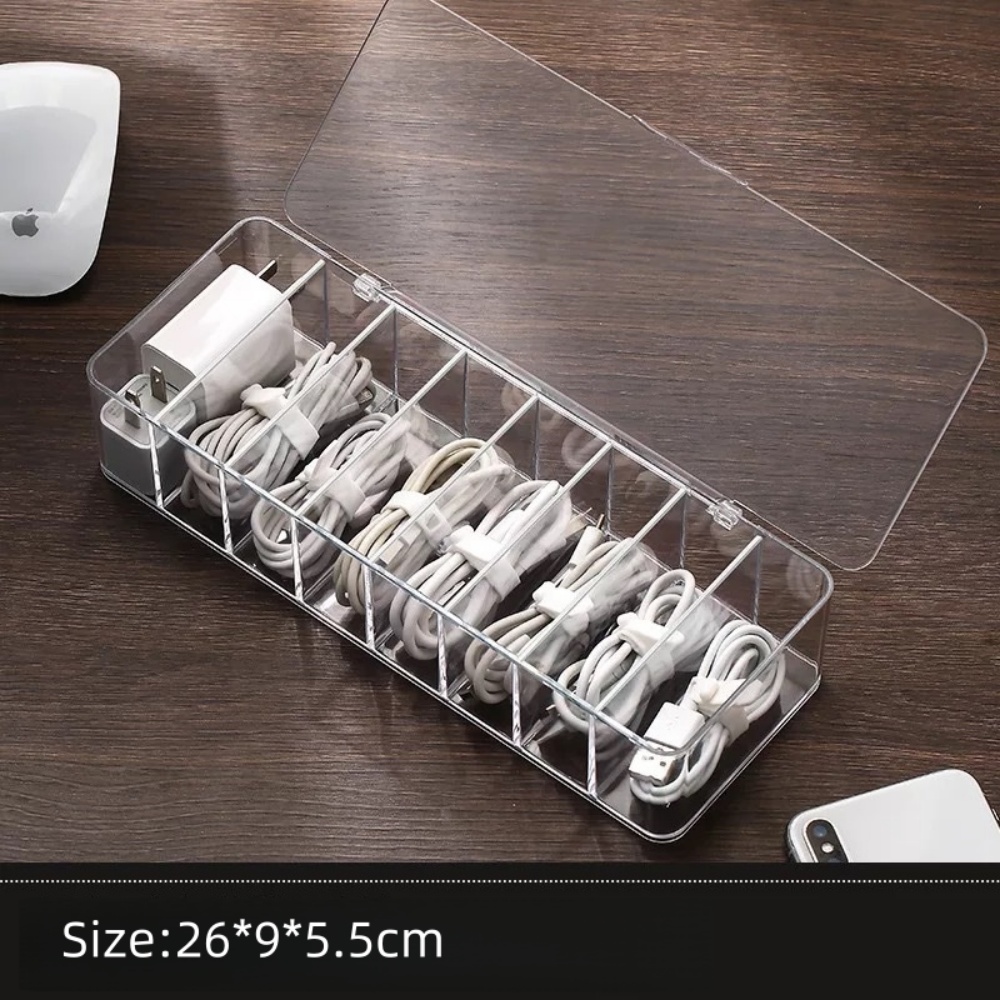 다기능 케이블 정리함, 충전기, 이어버드용 끈이 있는  - Cable Management Box 리뷰 및 가격
