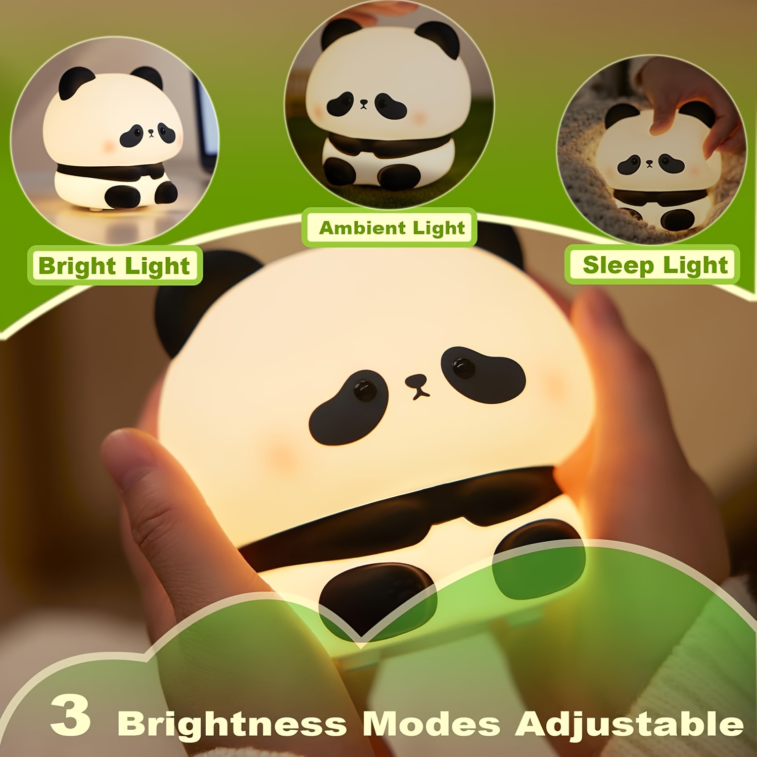 팬더 테마의 크리스마스 선물, 타임블 야간 조명, 충전 - Desk Lamp Led 리뷰 및 가격
