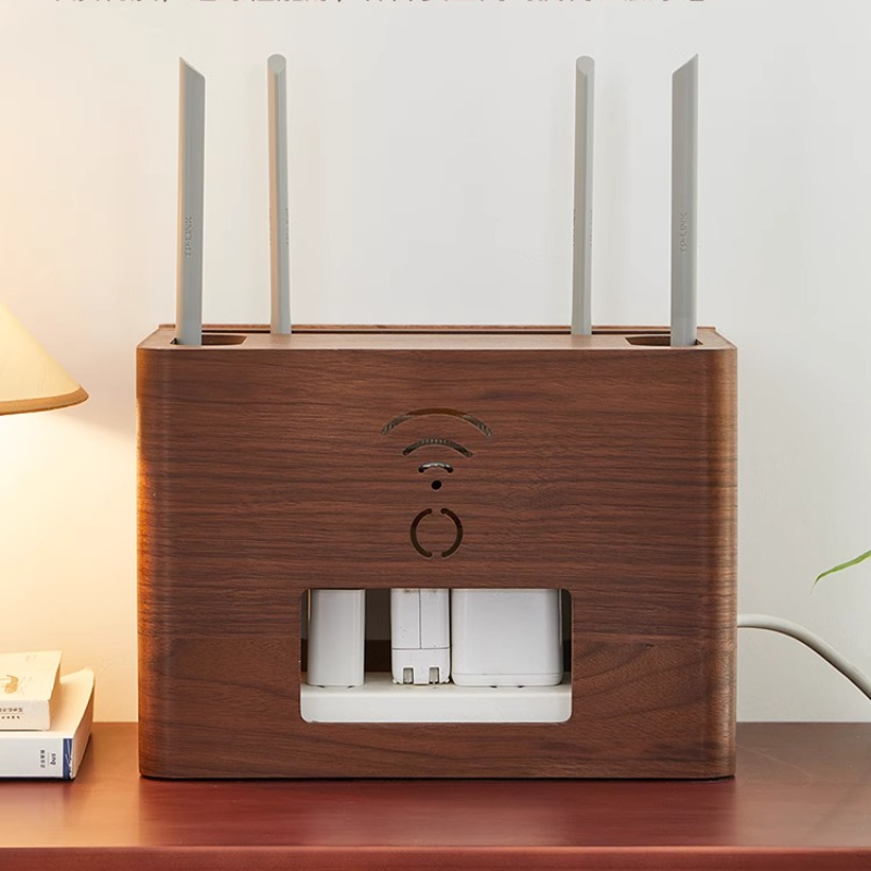 고급 WiFi 라우터 보관함 데스크탑 플러그 소켓 홀더 - Cable Management Box 리뷰 및 가격