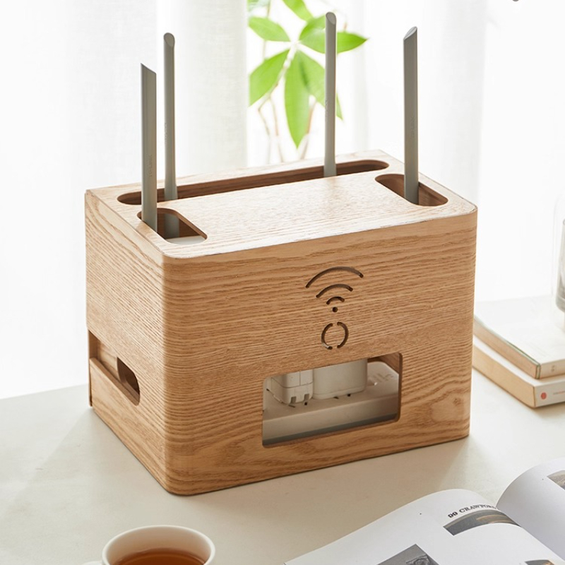 고급 WiFi 라우터 보관함 데스크탑 플러그 소켓 홀더 - Cable Management Box 리뷰 및 가격