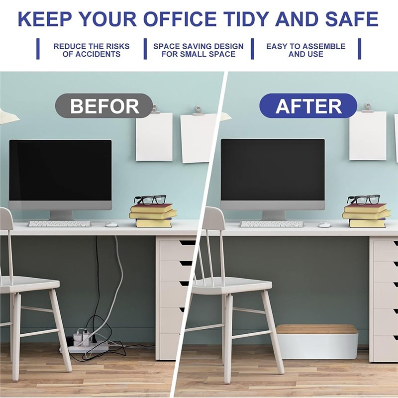 ABKP-나무 스타일 케이블 관리 박스-전원 스트립용  - Cable Management Box 리뷰 및 가격
