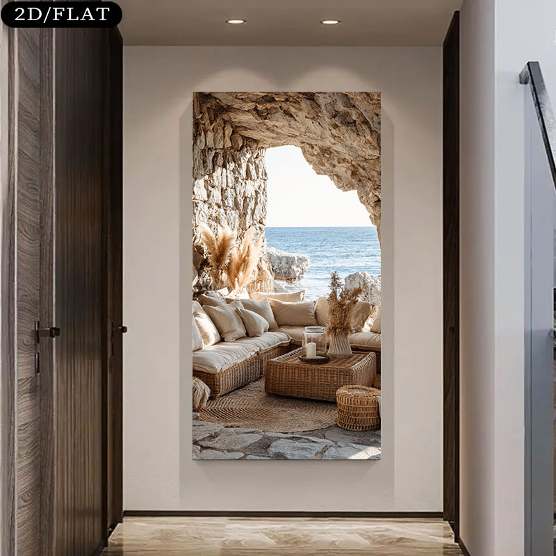 Extra Large Coastal Beach Cave - Home Office With View 리뷰 및 가격