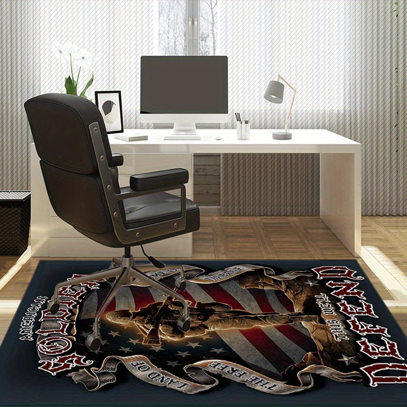 미국 군인 애국심 러그 - 국기 디자인의 군사 테마 카 - Home Office Design Ideas 리뷰 및 가격