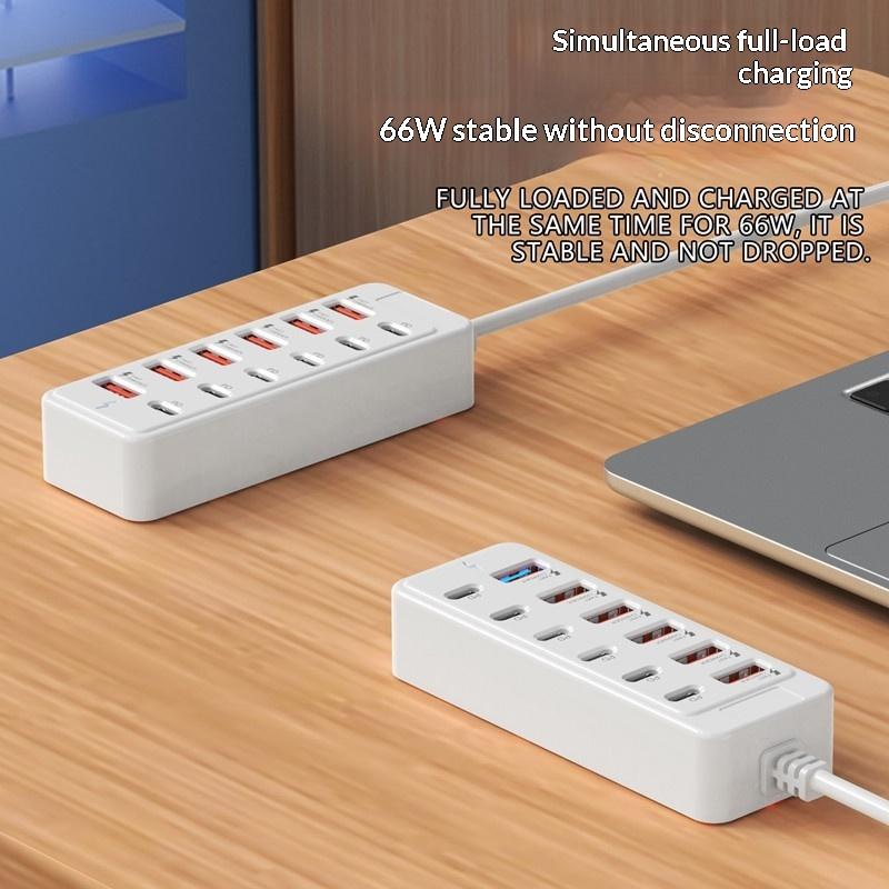 12 in 1 멀티 포트 USB 충전기 스테이션 벽걸이 - Power Strip Desk 리뷰 및 가격