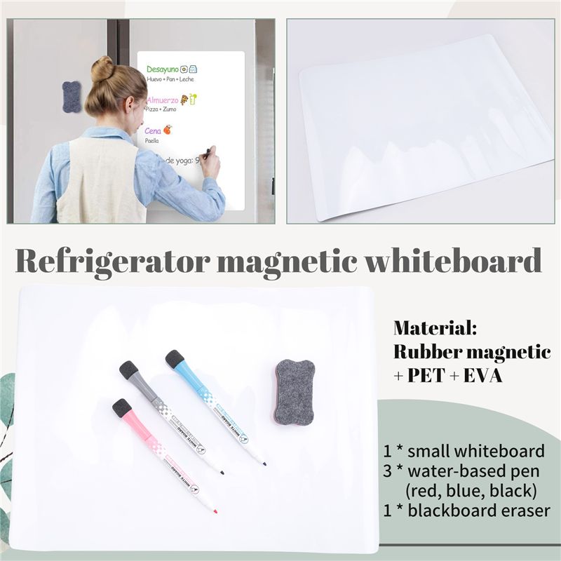 4월 1일. 냉장고용 자석 화이트보드 달력(펜 3개 및 - Whiteboard Magnetic 리뷰 및 가격