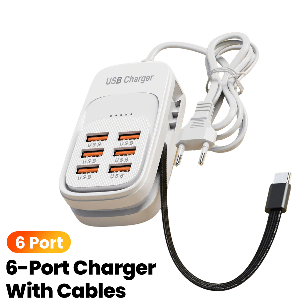 6포트 USB 고속 충전기 파워 스트립 데스크탑 스테이 - Power Strip Desk 리뷰 및 가격