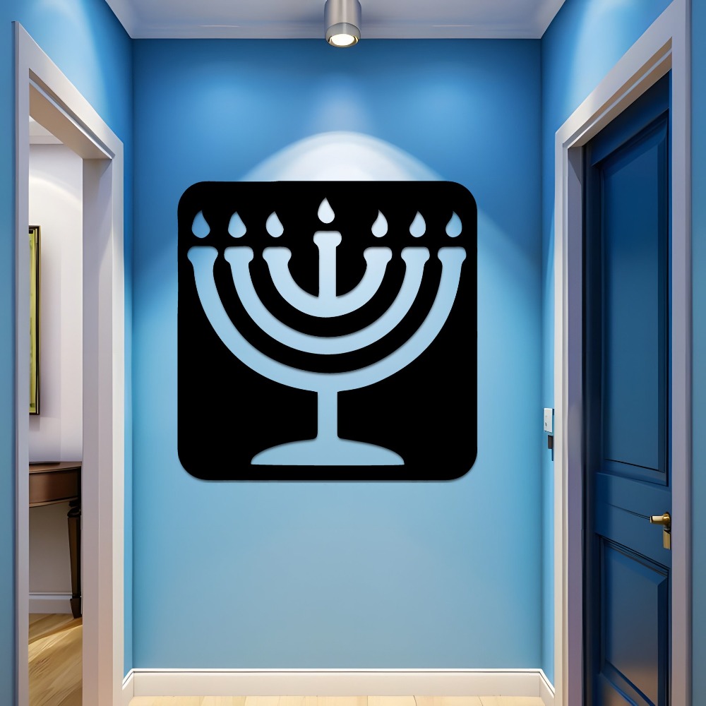 CIFBUY 철제 벽 장식 빈티지 메노라 금속 조각 방 - Home Office Decor 리뷰 및 가격