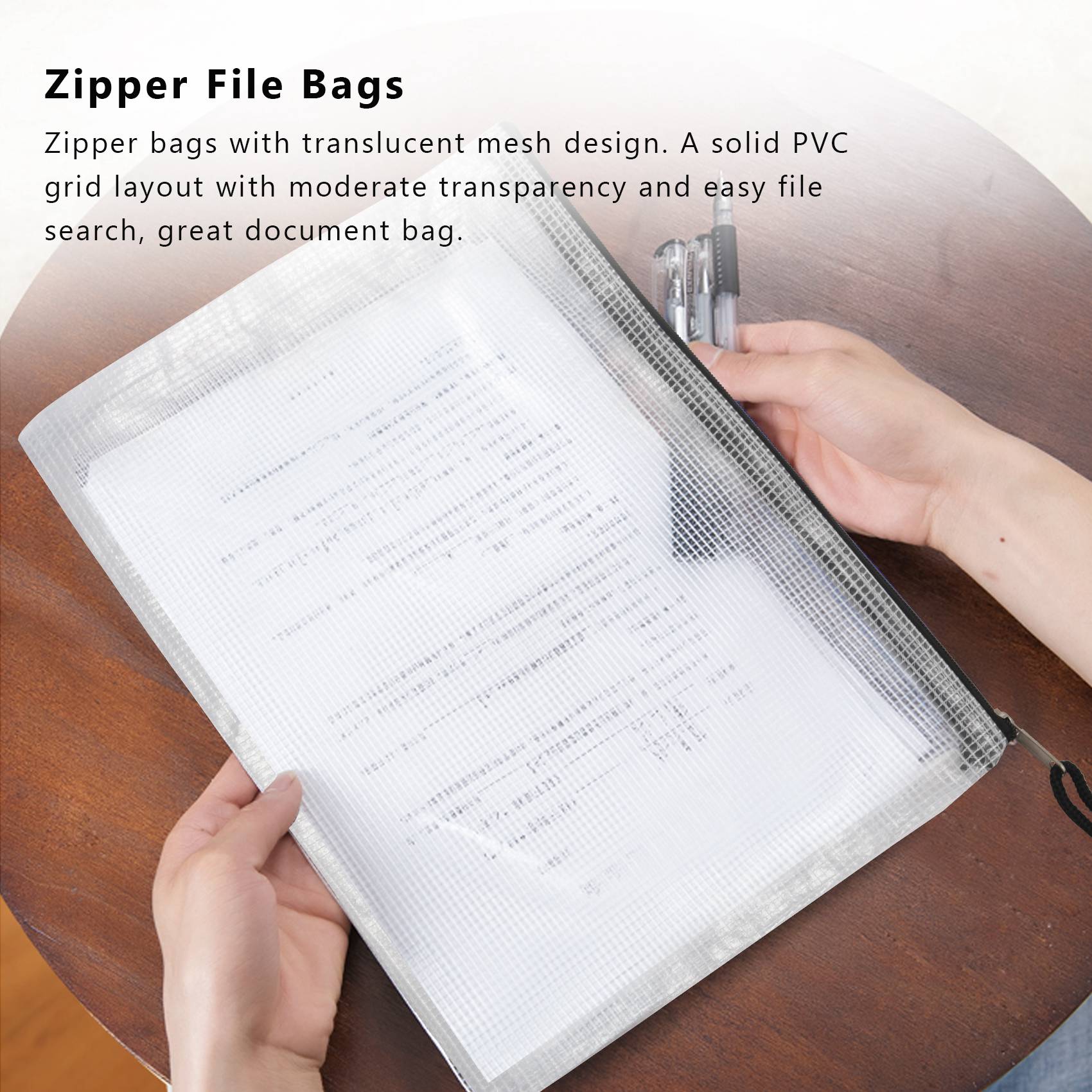 20Pcs B5 지퍼 문서 파우치, 지퍼가 달린 파일  - Home Office Bagas 리뷰 및 가격