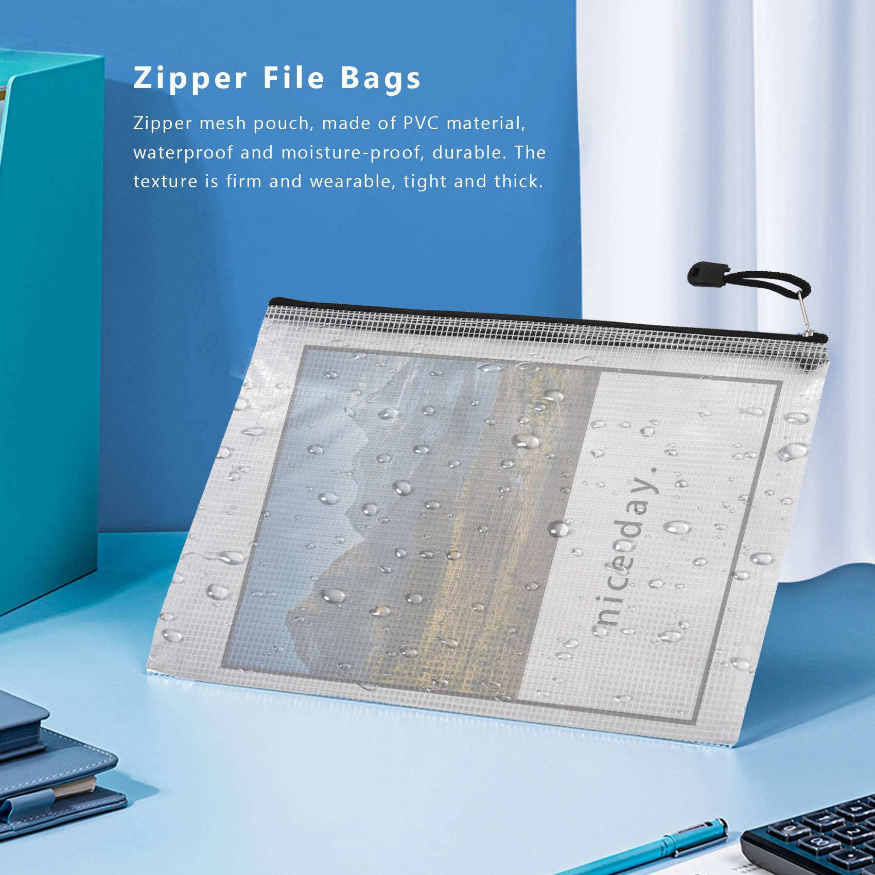 20Pcs B5 지퍼 문서 파우치, 지퍼가 달린 파일  - Home Office Bagas 리뷰 및 가격